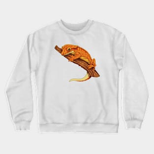 Drawing - Crested gecko Crewneck Sweatshirt